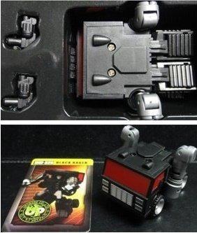 UPGRADE COMMANDER EXCLUSIVE MINI WARRIORS MW-02B BLACK RAGER (PIU-P139-60)