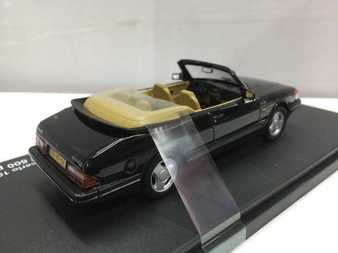 TRIPLE 9 1/43 SAAB 900 CABRIOLET MONTE-CERLO 1991 BLACK (70249) (PIU50)