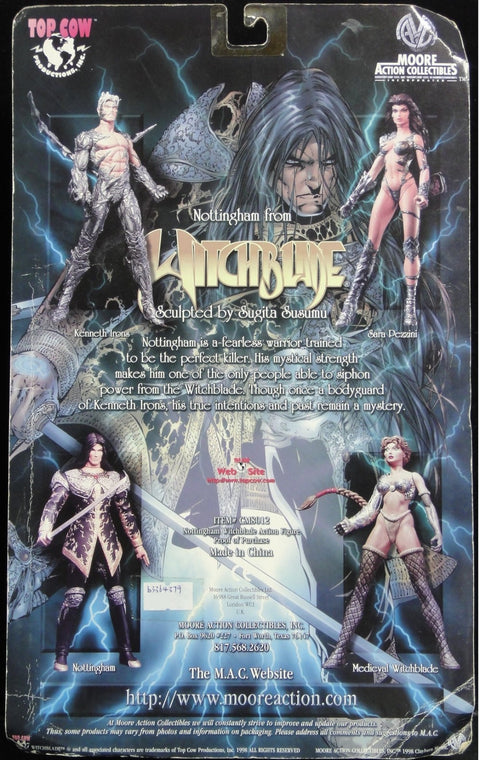 TOP COW 魔女之刃 MOORE ACTION COLLECTIBLES NOTTINGHAM FROM WITCHBLADE CM8012