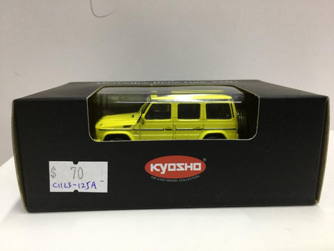 KYOSHO 1/64 MERCEDES-BENZ G55 AMG YELLOW (K07021G4) (37281) (C1123-125A)