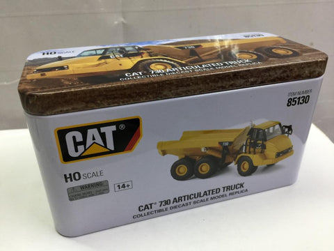 DIECAST MASTERS HO SCALE CAT 730 ARTICULATED TRUCK (85130) (49130) (C1081-25)
