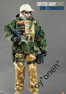 1:6 HOT TOYS BRITISH ARMY BLUES &amp; ROYALS REGIMENT IN AFGHANISTAN TANK COMMANDER 12吋英軍公仔 (PIU/FL-750) b10225945