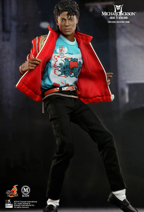 HOT TOYS MIS10 MICHAEL JACKSON 米高 積遜 1/6 BEAT IT VERSION 10TH EXCLUSIVE FIGURE