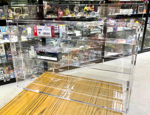 亞加力膠雙門車仔櫃