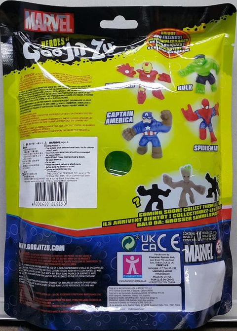 CHARACTER 21319 漫威英雄人物系列 功夫英雄 變形俠醫 MARVEL HEROES GOO JIT ZU SUPER STRETCHY HULK (EPC-2145A-30) 存