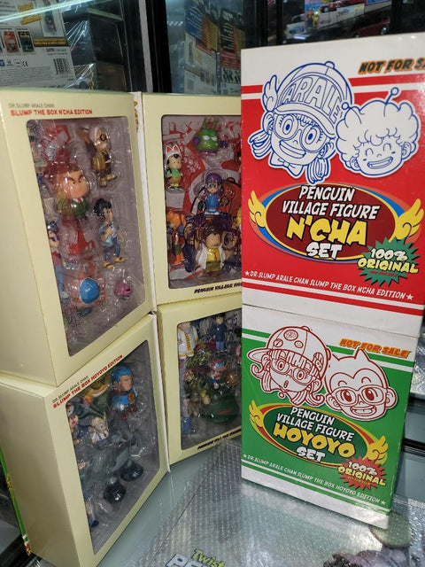 iq博士小雲小吉 dr.slump penguin village Hoyoyo n'cha set