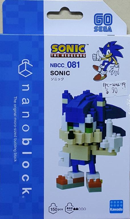 KAWADA 21822 超音鼠 NANOBLOCK NBCC_081 SONIC THE HEDGEHOG (EPC-2142-19) 存