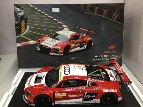 SPARK 1/18 AUDI R8 LMS 6th MACAU GP FIA GT WORLD CUP 2015 (PIU300)