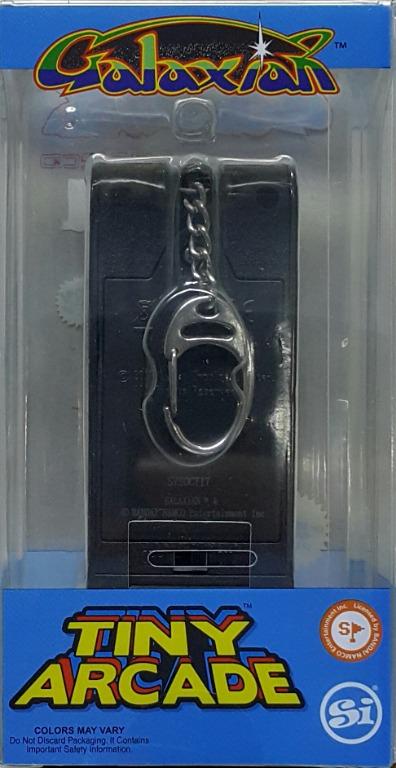 BANDAI 00520 南夢宮 經典迷你街機系列 蜜蜂機 銀河戰機 世界上最小的全功能遊戲機連鎖匙扣 NAMCO TINY ARCADE GALAXIAN THE WORLD'S SMALLEST FULLY FUNCTIONAL ARCADE GAME WITH KEYCHAIN (EPC-2144-40) 存