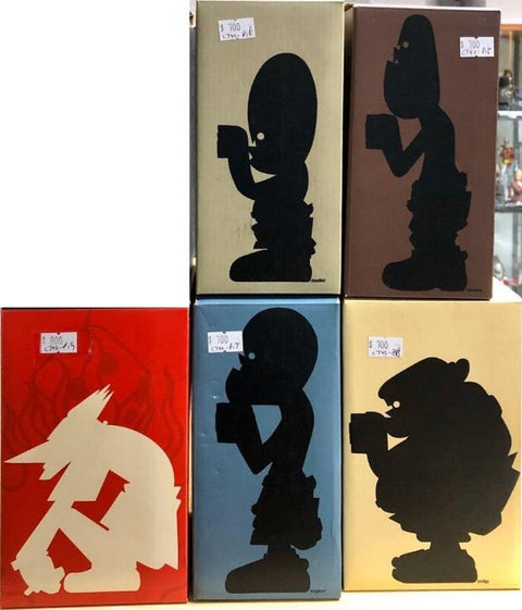 CRAZYSMILES MICHAEL LAU FIGURES CRAZYCHILDREN 死仔 骨仙 長四 肥肌 LAZY MUTHA FUCKA 大飛 搪膠公仔 歡迎散賣 C742-815 - 819