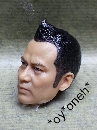 1/6 TOYS CUSTOM HOT MOVIE 散件 Head Sculpt Fit 12" figure Simon Yam in Sparrow 任達華 文雀 頭雕 ASIAN MALE (PIU276)
