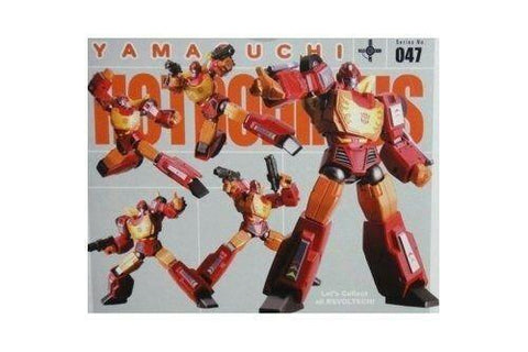 KAIYODO 01178 REVOLTECH RT-047 TRANSFORMERS HOT RODIMUS 海洋堂 山口式 變形金剛 火棒 (BUY-SPK) 倉1121