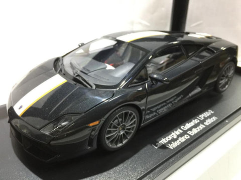 AUTOART 1/18 LAMBORGHINI GALLARDO LP550-2 BALBONI NERO NOCTIS BLACK (74631) (N450-2015-681)
