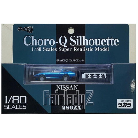 TAKARA CHORO-Q SILHOUETTE SUPER REALISTIC MODEL 1/80 NISSAN FAIRLADY Z 280ZX 日產 淑女 65332 (JP1-20-15)