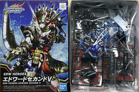 BANDAI 61656 SD高達世界英雄 05 愛德華V2 拼裝模型 SD GUNDAM WORLD HEROES 05 SDW HEROES EDWARD SECOND V MODEL KIT (EPC-2459-8) 存