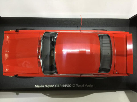AUTOART 1/18 NISSAN SKYLINE GT-R (KPGC10) TUNED VER. RED (77444) (PIU300)