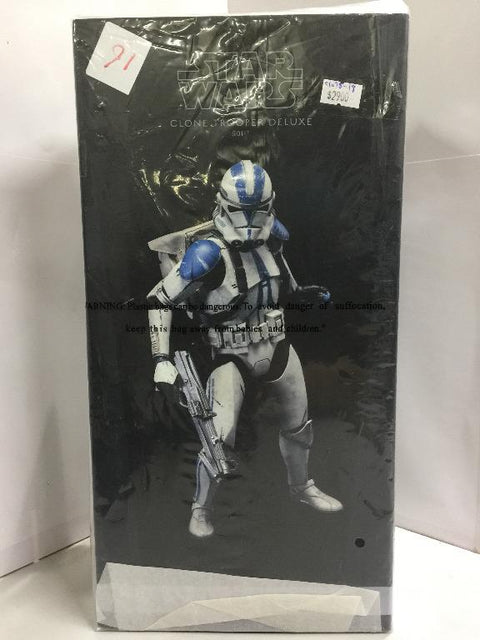 SIDESHOWS 1/6 Star Wars Clone Trooper Deluxe 501th (22240) (C1098-18)