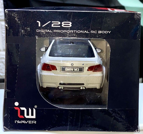 C692/TT50 IWAVER 1/28 BODY BMW M3 WHITE A03102129