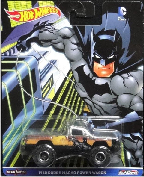 MATTEL HOT WHEELS 蝙蝠俠 道奇 DC COMICS BATMAN 1980 DODGE MACHO POWER WAGON 25342 (PIU/KW267C-15)