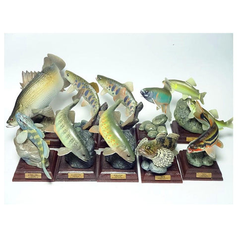 KITAN CLUB 奇譚 日本的清流 溪魚 NATURE TECHNI COLOUR 全10種連隱藏版 扭蛋 (BUY-NTC-SPK)