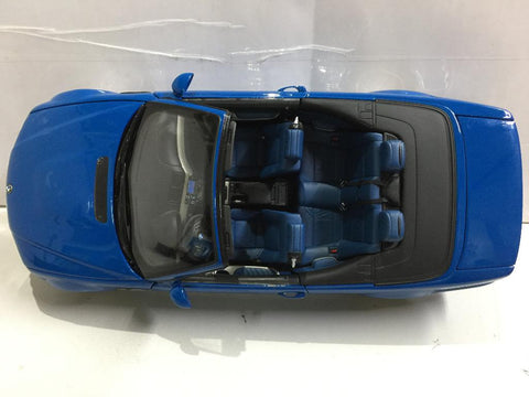 ***HOLD***KYOSHO 1/18 BMW M3 CONVERTIBLE BLUE (80430024432) (BUY)