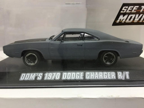 GREENLIGHT 1/43 FAST & FURIOUS 狂野時速 DOM'S 1970 DODGE CHARGER R/T 86217 (01788) (PIU30店)