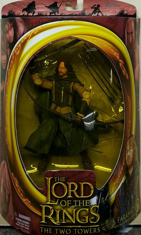 TOY BIZ 81151 魔戒二部曲 雙城奇謀 法拉墨 大衛溫漢 THE LORD OF THE RINGS THE TWO TOWERS FARAMIR WITH SWORD-WIELDING ACTION 1113170402 (LOTR) 存