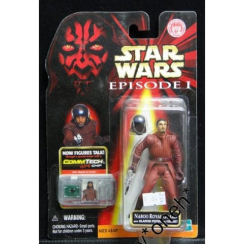 TOMY STAR WARS NABOO ROYAL GUARD W/ BLASTER PISTOL & HELMET 星球大戰 日版 (BUY-60724-SPK 倉)