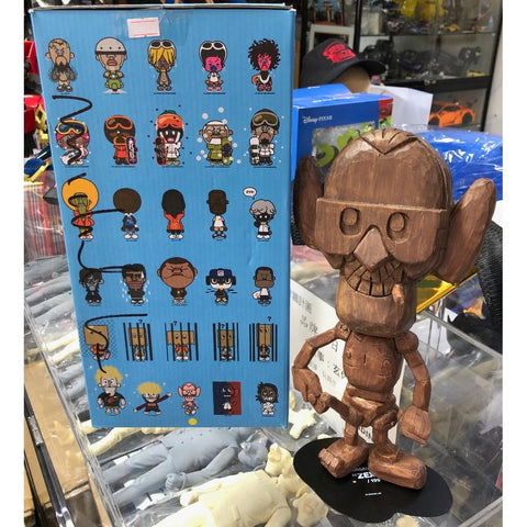 CRAZYSMILES KINDERGARDENER MICHAEL LAU 9" WOOD GARDENER 10TH ANNIVERSARY KG9W1110 108 ZEX FIGURE (PIU235)