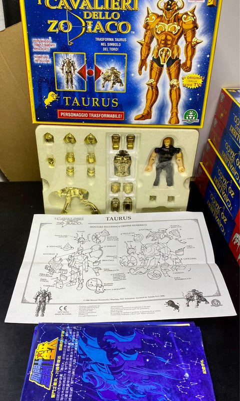 GIOCHI PREZIOSI 04255 SAINT SEIYA 聖鬥士星矢 十二生肖 黃道十二宮 金牛座 TAURUS 意大利版 （BUY-SPK 店）