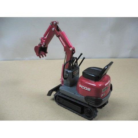 KOMATSU 1/21 PC02 MINI SHOVEL RED (BUY)