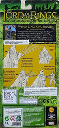 TOY BIZ 81389 / 10491 魔戒首部曲 魔戒現身 戒靈 THE LORD OF THE RINGS THE FELLOWSHIP OF THE RING WITCH KING RINGWRAITH WITH SWORD-LUNGING ACTION (LOTR)