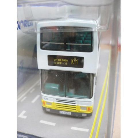 CORGI 1/76 KCR BUS 10th ANNIVERSARY 1987-1997LEVLAND OLYMPIAN 11 METRE 3 AXLE 九廣巴士10週年 空調雙層巴士 K11 沙田第一城 (43202) (Y) 店1