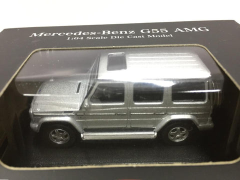 KYOSHO 1/64 MERCEDES-BENZ G55 AMG SILVER (K07021G3) (37280) (C1123-125A)
