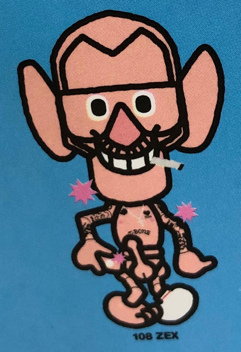 CRAZYSMILES KINDERGARDENER MICHAEL LAU 9" WOOD GARDENER 10TH ANNIVERSARY KG9W1110 108 ZEX FIGURE (PIU235)