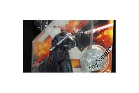 HASBRO 21619 星球大戰前傳 魅影危機 達斯魔爾 STAR WARS 30TH ANNIVERSARY SAGA LEGENDS EXCLUSIVE COLLECTOR COIN DARTH MAUL b30560224 (L)