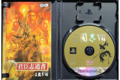 SONY PS2 ROMANCE OF THE THREE KINGDOMS VII 光榮 三國志7 遊戲 日版 SLPM62010 (BUY-01524)