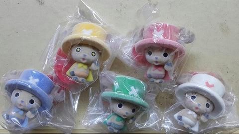 BANDAI 56669 ONE PIECE CHOPPERMAN DISPATCH! FLOCKY CHOPPERMAN SET 海賊王 索柏 羊絨 扭蛋套裝 (BUY-CW) 存