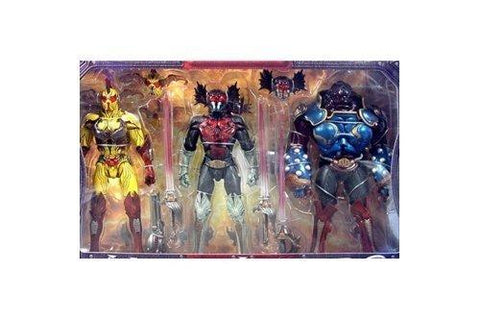 BANDAI 32919 伏魔三劍俠 佐比丹 伊比路 加貝拉 套裝 S.I.C. SUPER IMAGINATIVE CHOGOKIN VOL.31 AKUMAIZER 3 XAVITAN EVIL GABRA SET (BET-29-212)
