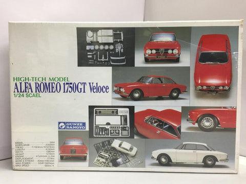 GUNZE SANGYO 1/24 ALFA ROMEO 1750GT Veloce HIGH-TECH MODEL (G-524:5000) (C890A-934)