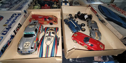 古董模型車已砌二手日本製otaki marui lot    英國製臘腸車