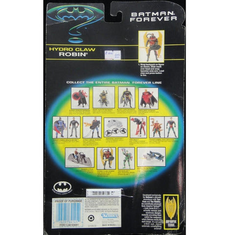 KENNER 64145 新蝙蝠俠 不敗之謎 羅賓 BATMAN FOREVER HYDRO CLAW ROBIN WITH AQUA ATTACK LAUNCHER & DIVING GEAR (倉)