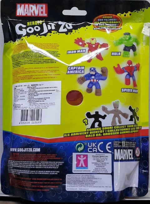 CHARACTER 21319 漫威英雄人物系列 功夫英雄 鐵甲奇俠 MARVEL HEROES GOO JIT ZU SUPER STRETCHY IRON MAN (EPC-2145D-30) 存