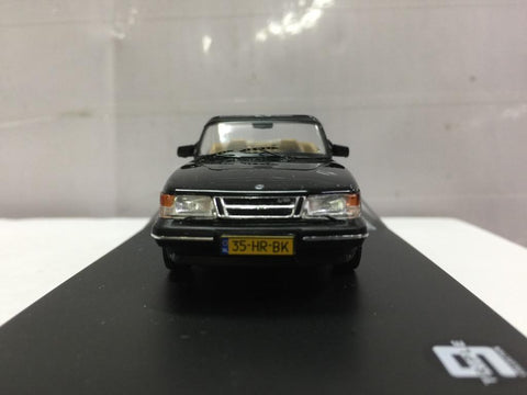TRIPLE 9 1/43 SAAB 900 CABRIOLET MONTE-CERLO 1991 BLACK (70249) (PIU50)