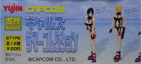YUJIN CAPCOM GALS SUMMER COLLECTION FIGURE SET OF 12 (A2-92863) 1115843590