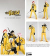 1:12 3A (THREE A) THE YELLOW HORNETS TOMORROW KING (TK) SET OF 4 MINI FIGURES b20384139