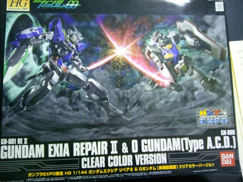 Gundam Exia Repair 2& 0 Gundam Clear Ver.(C973-4)