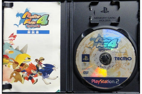 SONY SCEI PS2 GAME TECMO MONSTER FARM 4 怪物農場4 遊戲 日版 SLPS25263 (BUY-80015)