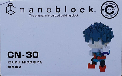 KAWADA 21945 我的英雄學院 綠谷出久 NANOBLOCK CHARANANO CN-30 MY HERO ACADEMIA IZUKU MIDORIYA (EPC-2271-28) 存