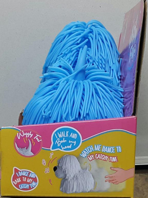 EOLO 20337 搖頭擺尾汪星人 地拖狗 藍色 JIGGLY PUP BLUE WALKING DOG (EPC-2140-32) L